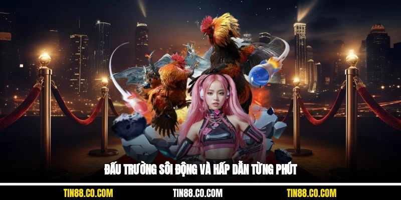 Đấu trường sôi động và hấp dẫn từng phút
