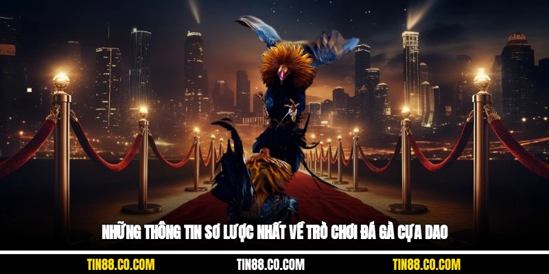 Những thông tin sơ lược nhất về trò chơi đá gà cựa dao